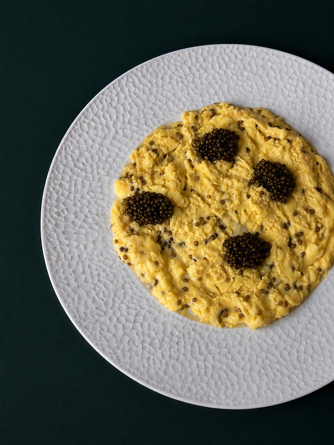 Scrambled Eggs & Imperial Caviar