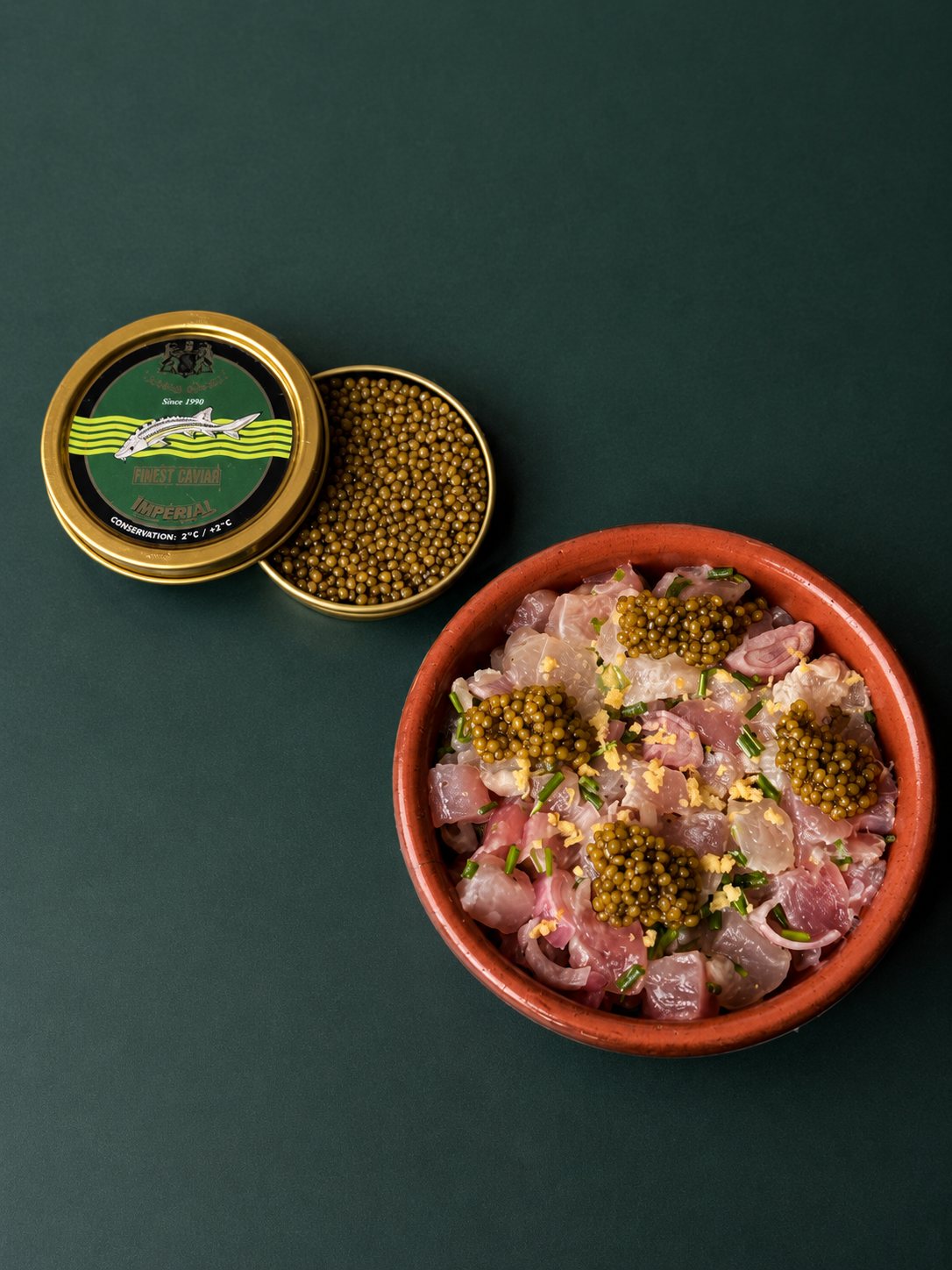 Tuna Tartare & Imperial Caviar