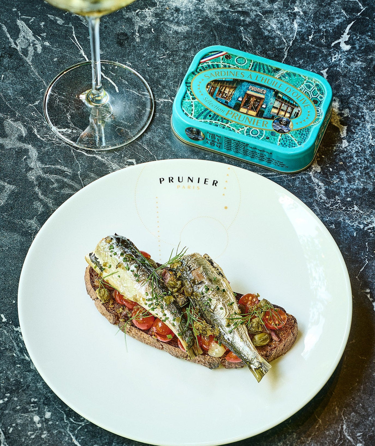 Sardines Prunier à l'huile d'olive épicée