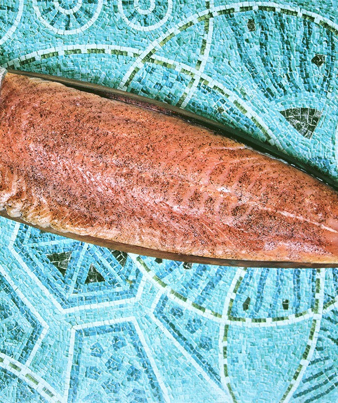 Saumon Gravlax Tranché Machine Prunier