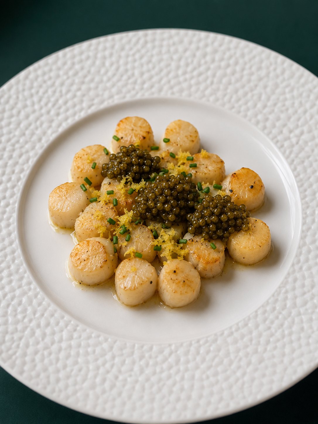 Blinis, Crème & Imperial Grande Réserve Caviar