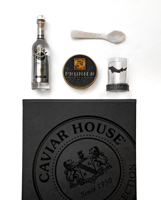 CAVIAR AND VODKA GIFT SET 30 g Tradition