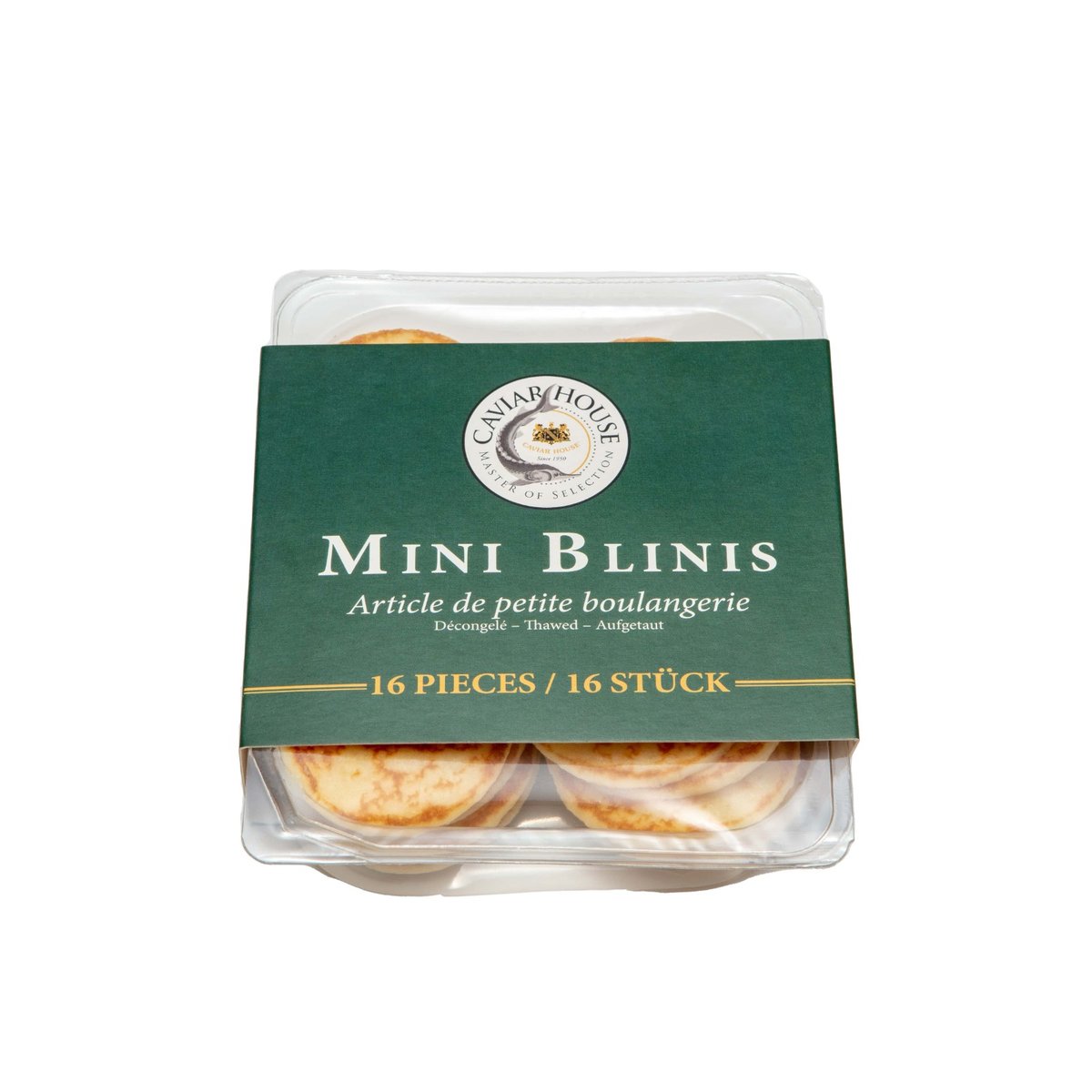 Small blinis (16 pieces)