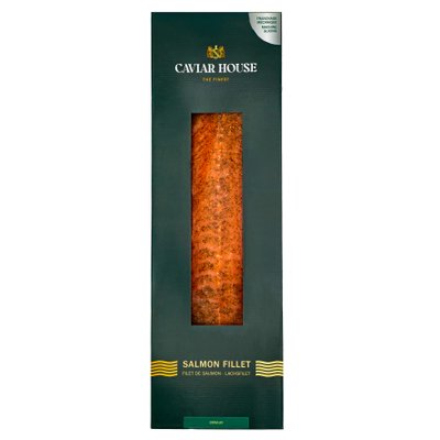 Whole Gravlax salmon, sliced Norway
