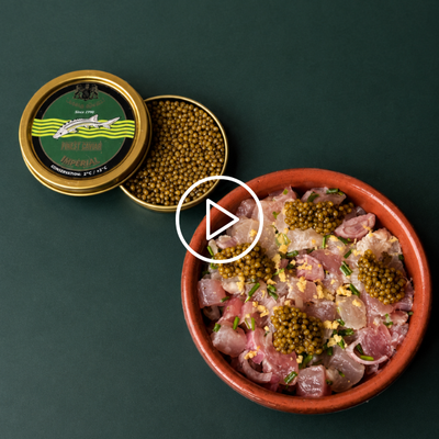 TARTARE DE THON & CAVIAR IMPÉRIAL
